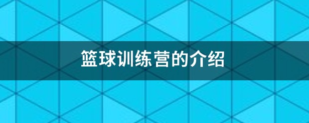 篮球训练营招生简章大全